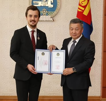 Order of friendship for Turkish businessman from Mongolia